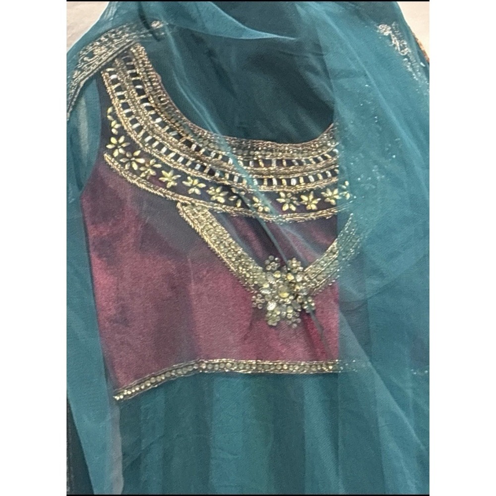 3pcs Women's Indian/ Pakistani‎ Salwar Kameez Medium